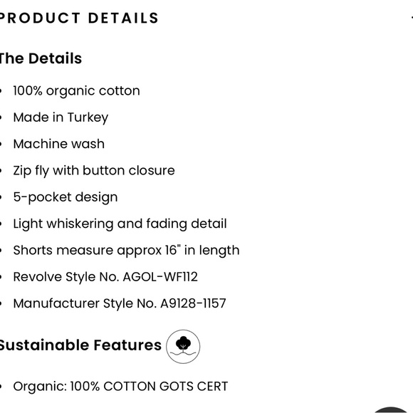 Agolde Stella Shorts - Picture 6 of 6